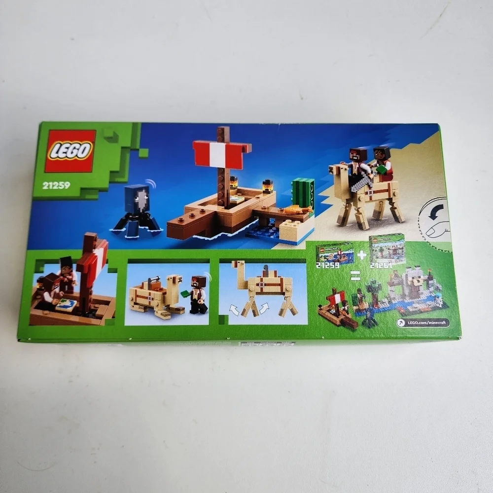 New **sealed** LEGO Minecraft: The Pirate Ship Voyage (21259)